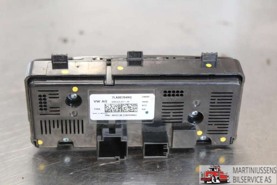 Varmeapparat betjening til VW Transporter / Caravelle 2019-->> (T6.1) (T6.1) (VOLKSWAGEN||7LA907049G)
