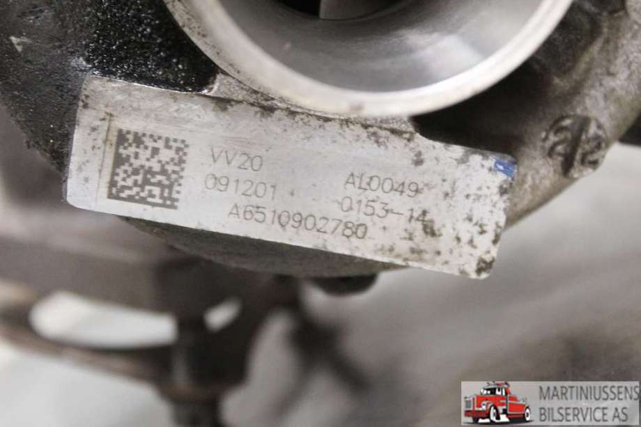 Turbo til Mercedes C-Klasse 2007-2011 (Fase 1) (W204) (W204) (MERCEDES||A6510902780)