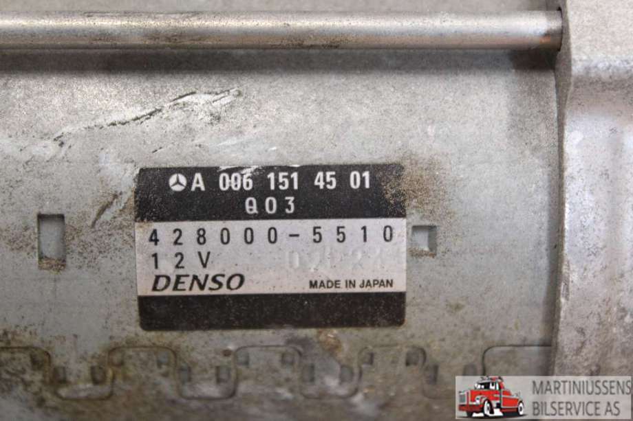 Starter diesel til Mercedes C-Klasse 2007-2011 (Fase 1) (W204) (W204) (MERCEDES|A 006 151 45 01|)