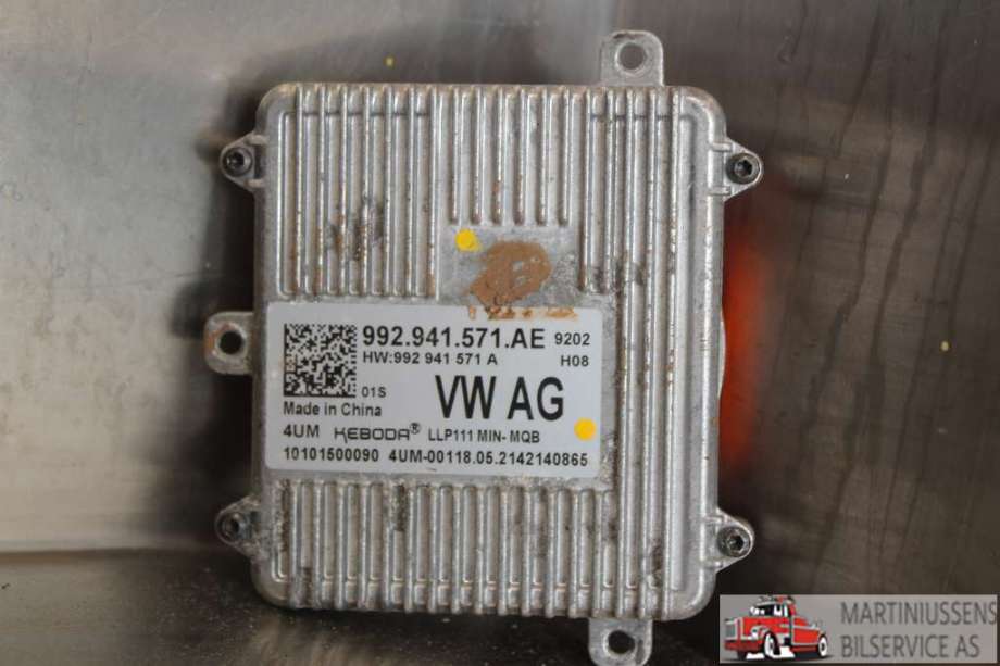 Styreenhet xenon/ballast til VW Transporter / Caravelle 2019-->> (T6.1) (T6.1) (VOLKSWAGEN||992.941.571.AE)