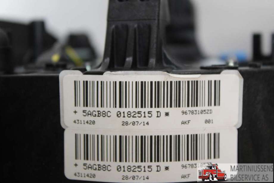 Airbag rattpute til Peugeot 308 2013-2021 (Type II)  (PEUGEOT||5AGB8C)