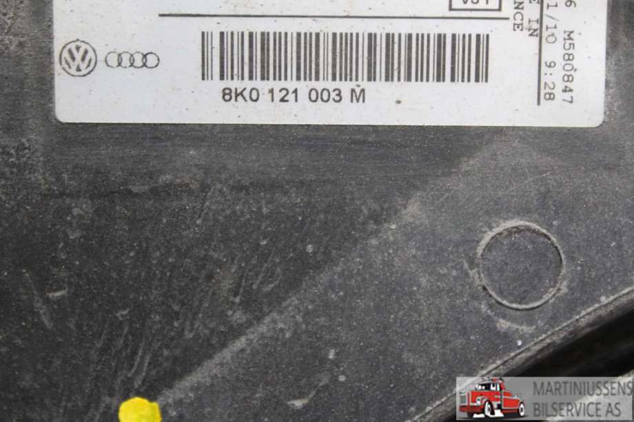 Kjølevifte til Audi A4 2007-2014 (Type IV) (B8) (B8) (AUDI||8K0 121 003 M)