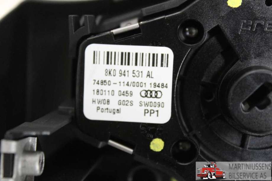 Bryter lys til Audi A4 2007-2014 (Type IV) (B8) (B8) (AUDI|8K0.941.531.AL|)