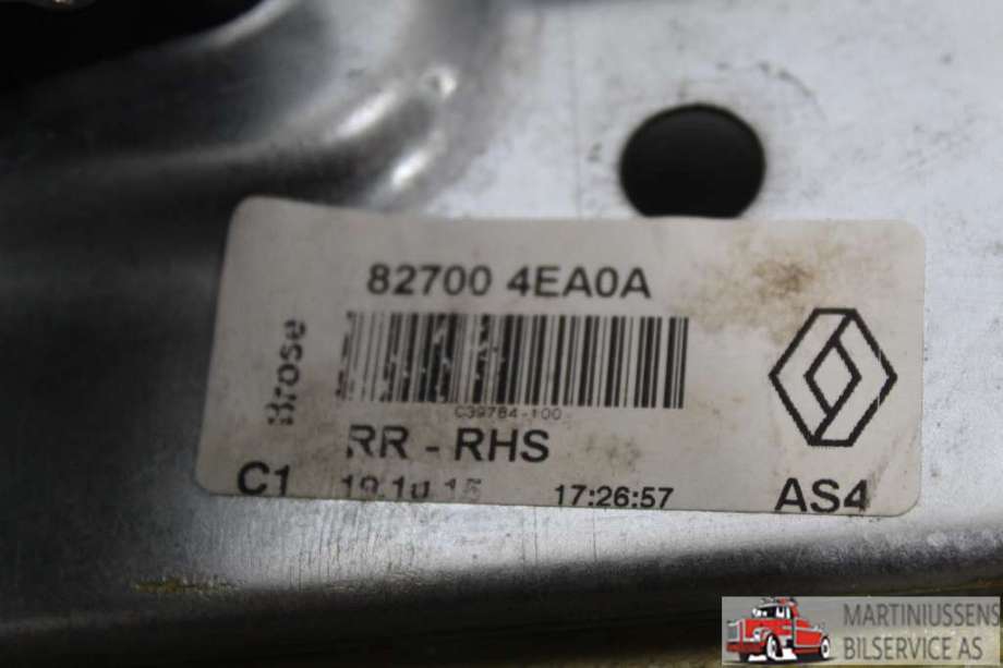 Ruteheis til Renault Kadjar 2015-->>  (RENAULT||82700 4EA0A)