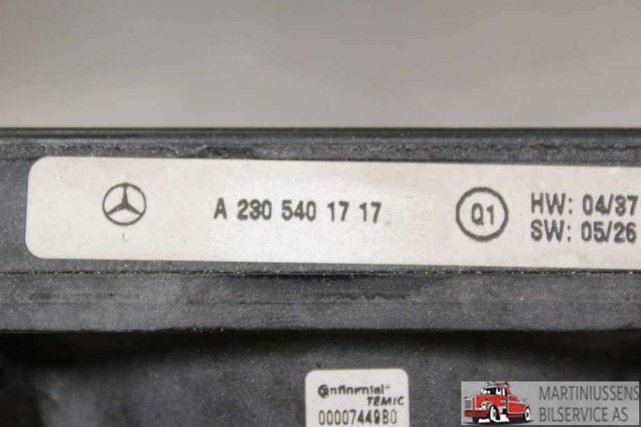 Styreenhet cruisekontroll til Mercedes CLS 2004-2010 (C219) (C219) (MERCEDES||01YKA1015)