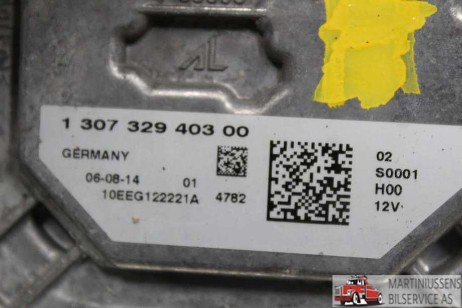 Styreenhet xenon/ballast til Peugeot 308 2013-2021 (Type II)  (PEUGEOT|1 307 329 403 00|)
