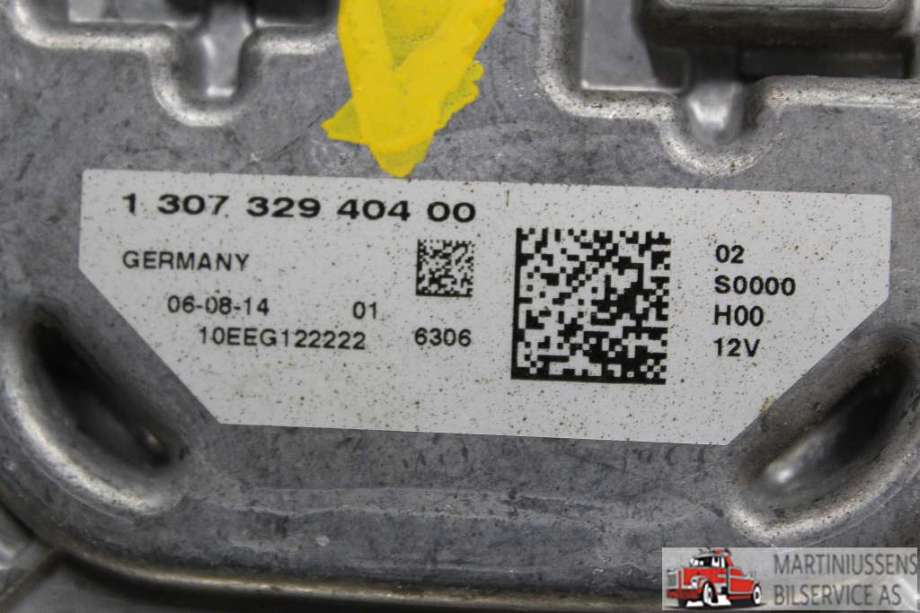 Styreenhet xenon/ballast til Peugeot 308 2013-2021 (Type II)  (PEUGEOT||1 307 329 404 00)
