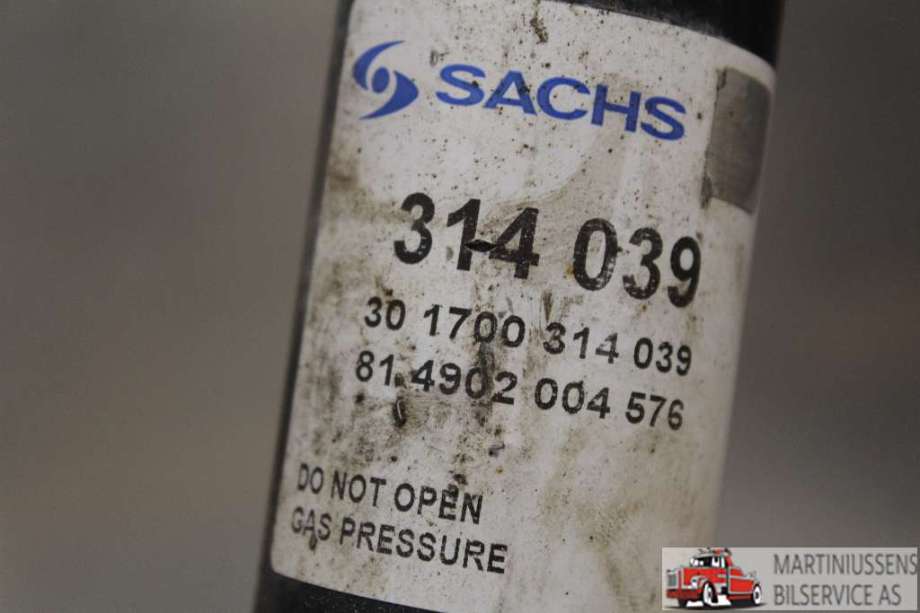Støtdemper bak til Nissan Qashqai 2007-2010 (Type I, Fase 1)  (NISSAN||81 4902 004 576)