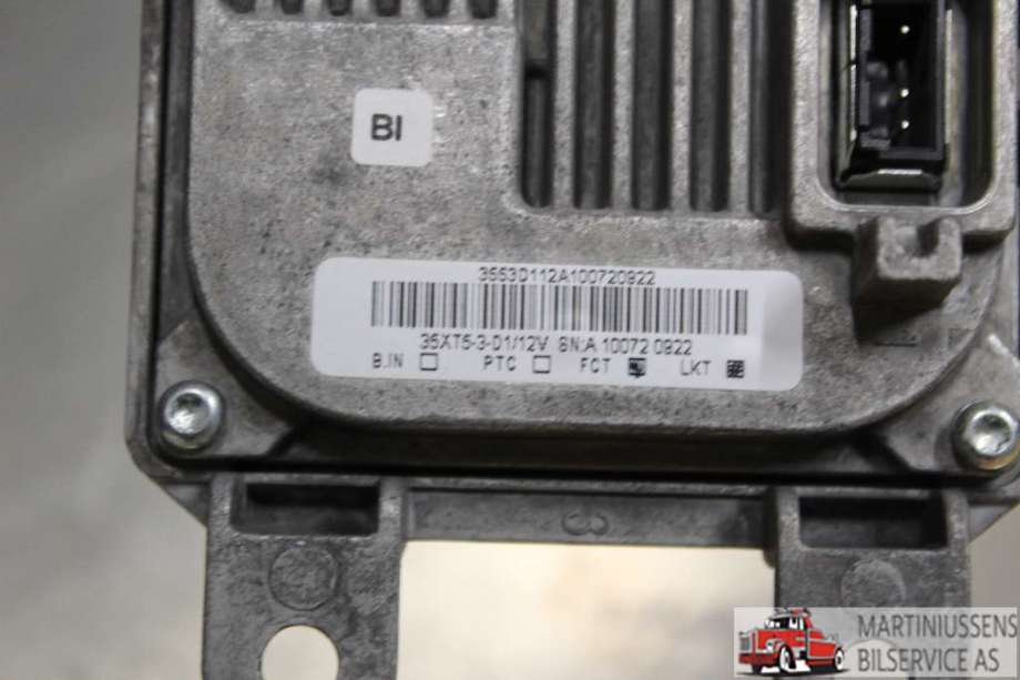 Styreenhet xenon/ballast til Ford Mondeo 2007-2010 (Type IV, Fase 1)  (FORD|35XT5-3-D1|)