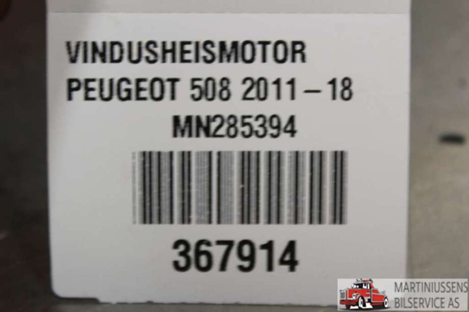 Ruteheis venstre til Peugeot 508, 2011-2014 (Type I, Fase 1)  (PEUGEOT|)