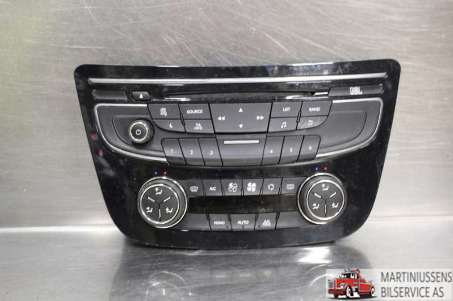 Varmeapparat betjening til Peugeot 508 2011-2014 (Type I, Fase 1)  (PEUGEOT||E107 7075)
