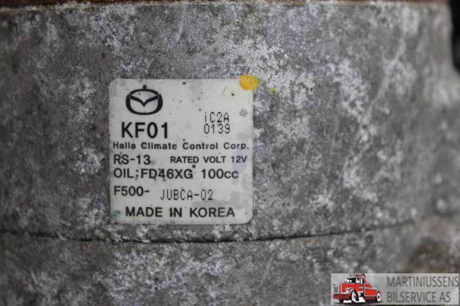 Aircondition kompressor til Mazda CX-5 2012-2017 (Type I)  (MAZDA||JUBCA-02)