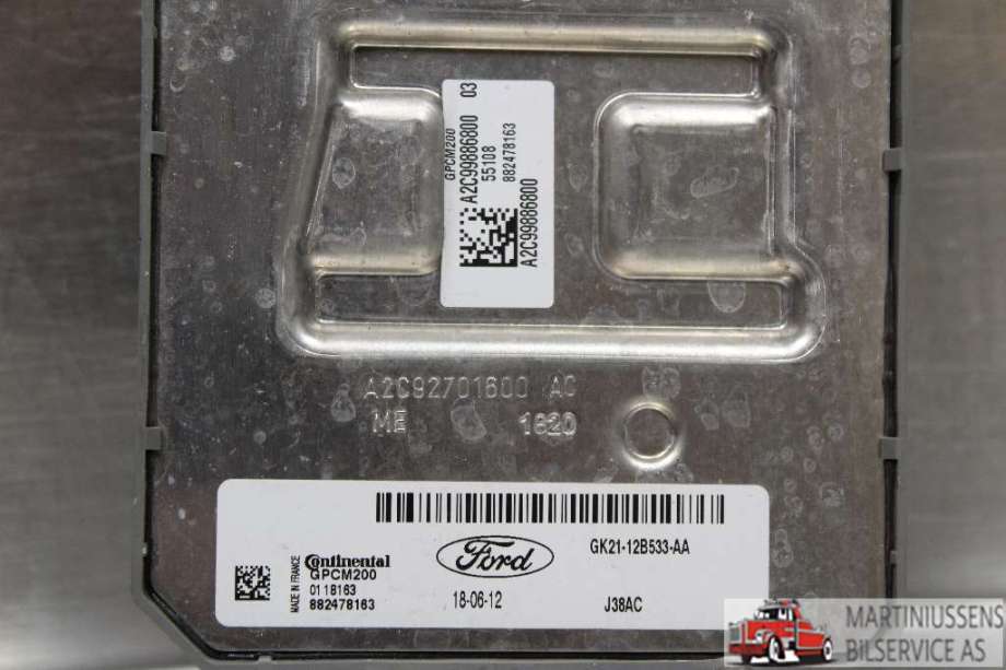 Rele gløde til Ford Transit Custom 2013-2023 (Type I)  (FORD||GK21-12B533.AA)