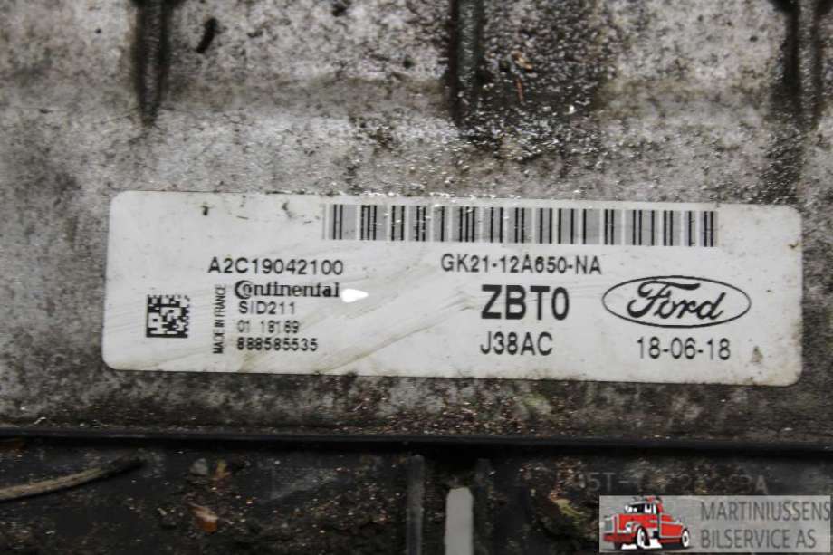 Styreenhet motor til Ford Transit Custom 2013-2023 (Type I)  (FORD||GK21-12A650-NA)