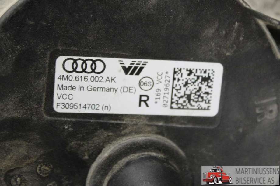 Fjær foran nivå luftpute/belg til Audi e-tron 2018-->>  (AUDI||R309514708-G)