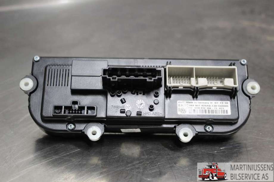Varmeapparat betjening til VW Caddy 2015-2020 (Type III, Fase 3)  (VOLKSWAGEN||B.H-TC 1K8 907 426AQ)