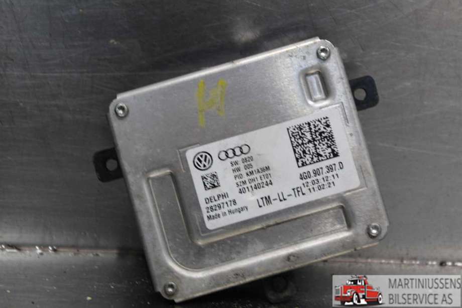 Styreenhet xenon/ballast til Audi A4, 2007-2014 (Type IV) (B8) (B8) (AUDI|)