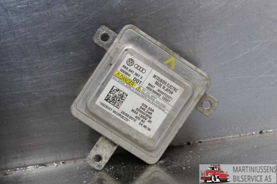 Styreenhet xenon/ballast til Audi A4, 2007-2014 (Type IV) (B8) (B8) (AUDI|8K0941597E)