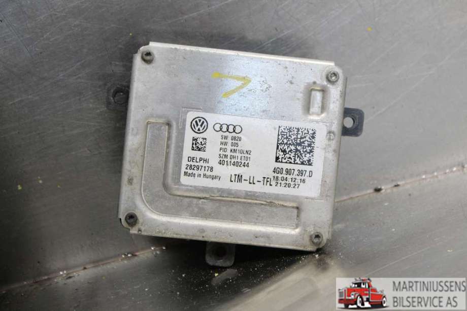 Styreenhet xenon/ballast til Audi A4, 2007-2014 (Type IV) (B8) (B8) (AUDI|)