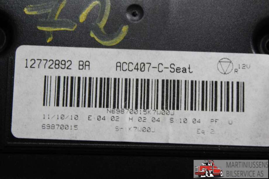Varmeapparat betjening til Ford C-Max 2003-2007 (Type I, Fase 1) (FORD||69870015)
