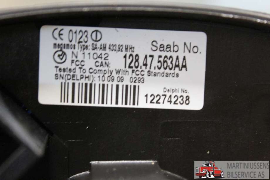 Airbag slepering til Ford C-Max 2003-2007 (Type I, Fase 1)  (FORD||128.47.563AA)