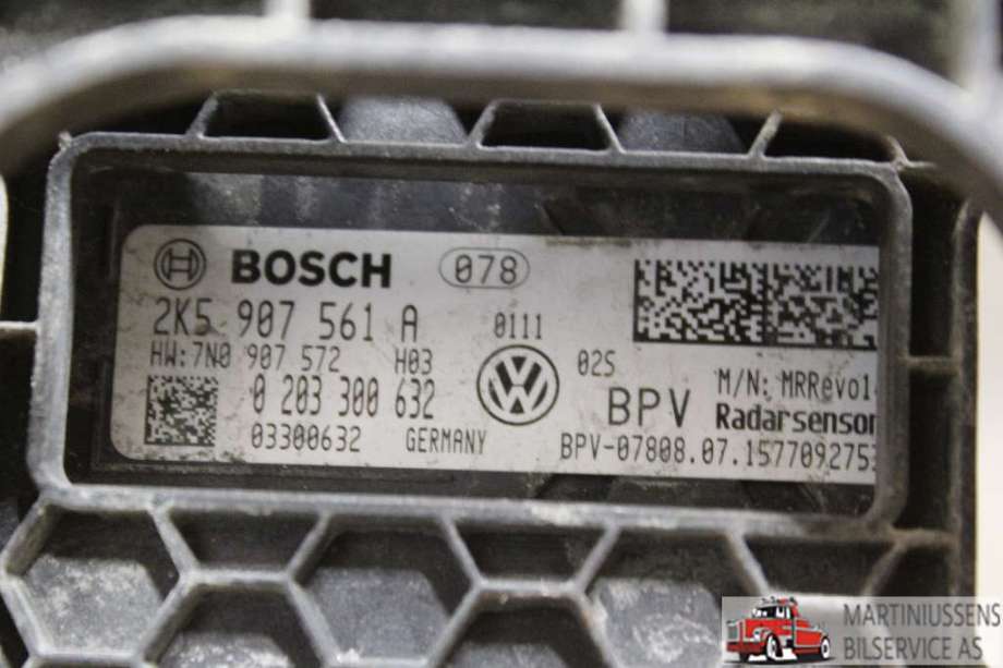 Sensor radar til VW Caddy 2015-2020 (Type III, Fase 3)  (VOLKSWAGEN||2K5 907 561 A)