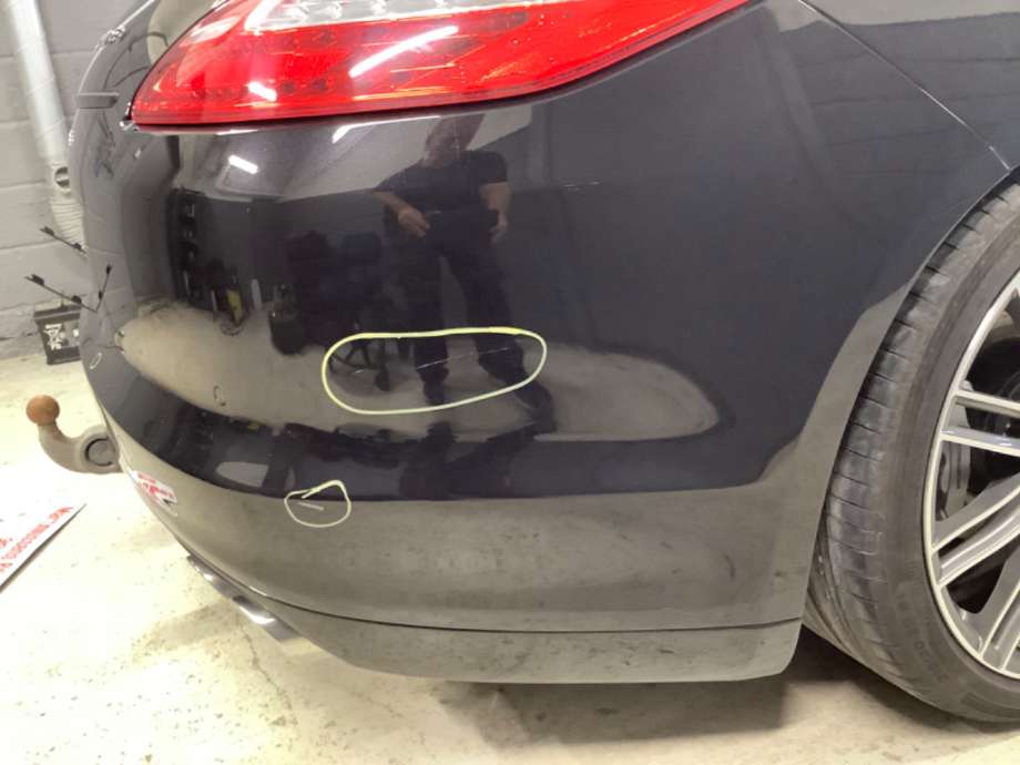 Støtfanger bak til Porsche Panamera 2009-2017 (Type I) (970) (970) (PORSCHE|)