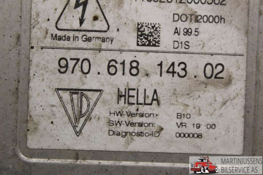 Styreenhet xenon/ballast til Porsche Panamera 2009-2017 (Type I) (970) (970) (PORSCHE||970.618.143.02)
