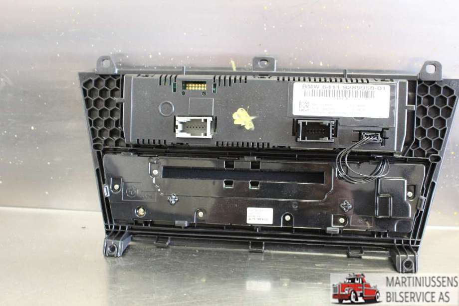 Varmeapparat betjening til BMW X3 2010-2017 (F25) (F25) (BMW|6411 9289958-01|)
