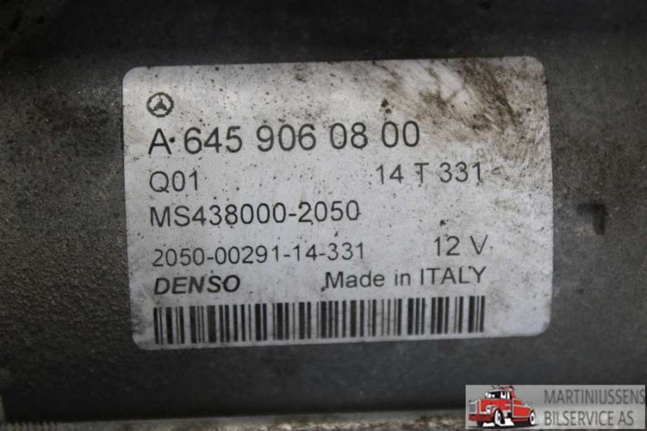 Starter diesel til Mercedes GLA 2014-2020 (X156) (X156) (MERCEDES||A 645 906 08 00)