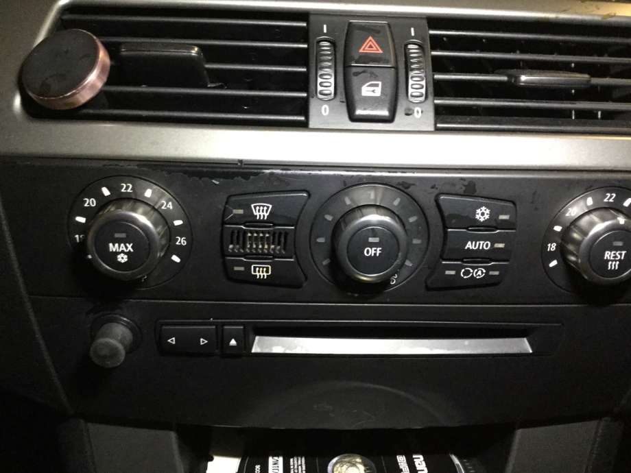 Varmeapparat betjening til BMW 5-Serie, 2003-2010 (E60/E61) (E60/E61) (BMW|6411 9122398-01)