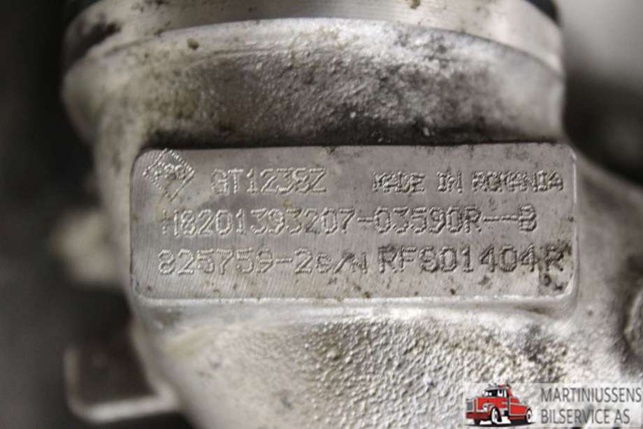 Turbo til Renault Master 2014-->> (Type III, Fase 2)  (RENAULT||GT1238Z)