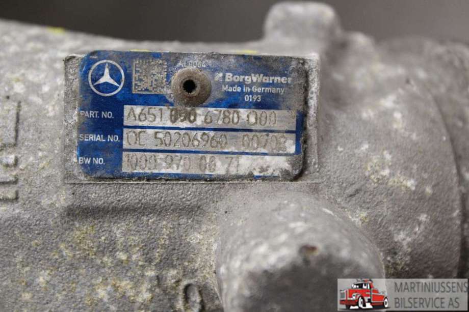 Turbo til Mercedes GLK 2008-2015 (X204) (X204) (MERCEDES||A651 890 6780 000)
