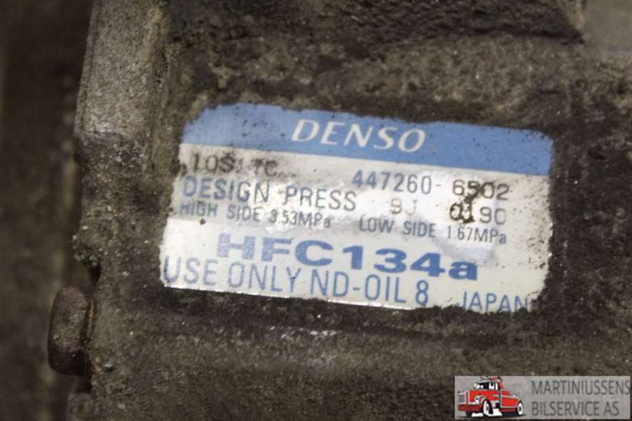 Aircondition kompressor til Mitsubishi Pajero 2007-2016 (Type IV, Fase 1)  (MITSUBISHI||HFC134A)