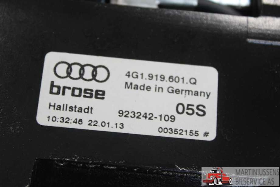 Instrument kjørecomputer til Audi A6 2011-2014 (Type IV, Fase 1) (C7) (C7) (AUDI||4G1 919 601 Q)