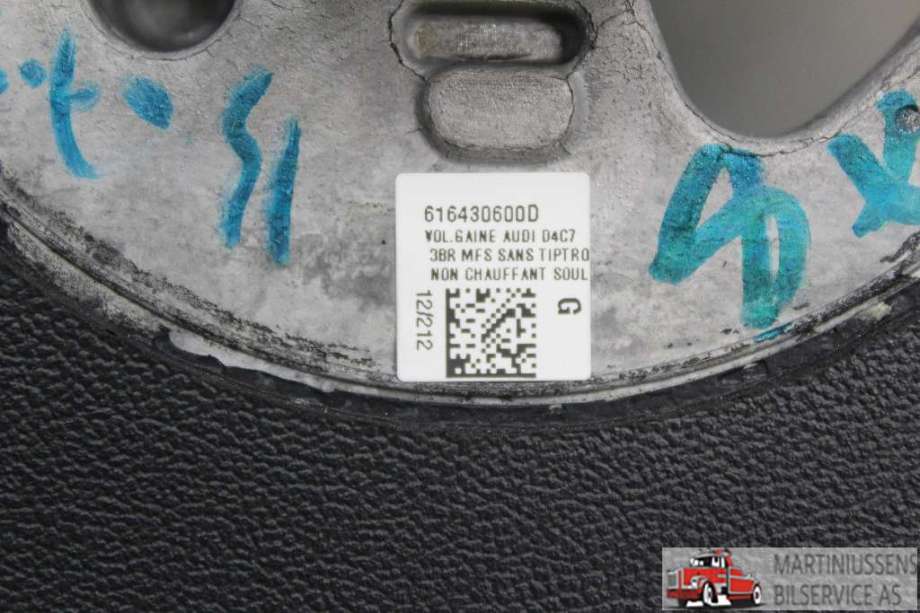 Ratt til Audi A6 2011-2014 (Type IV, Fase 1) (C7) (C7) (AUDI||616430600D)