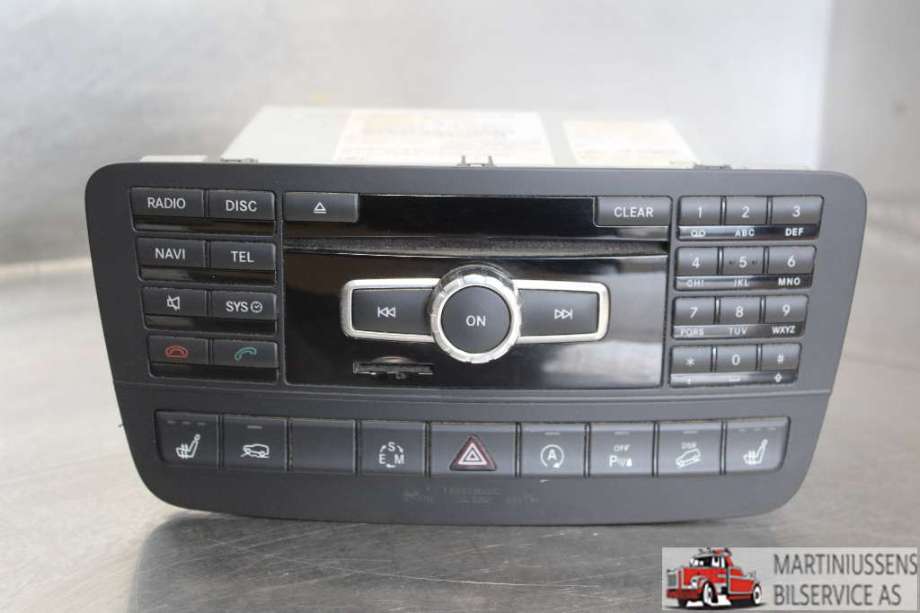 Bilstereo til Mercedes GLA, 2014-2020 (X156) (X156) (MERCEDES|)