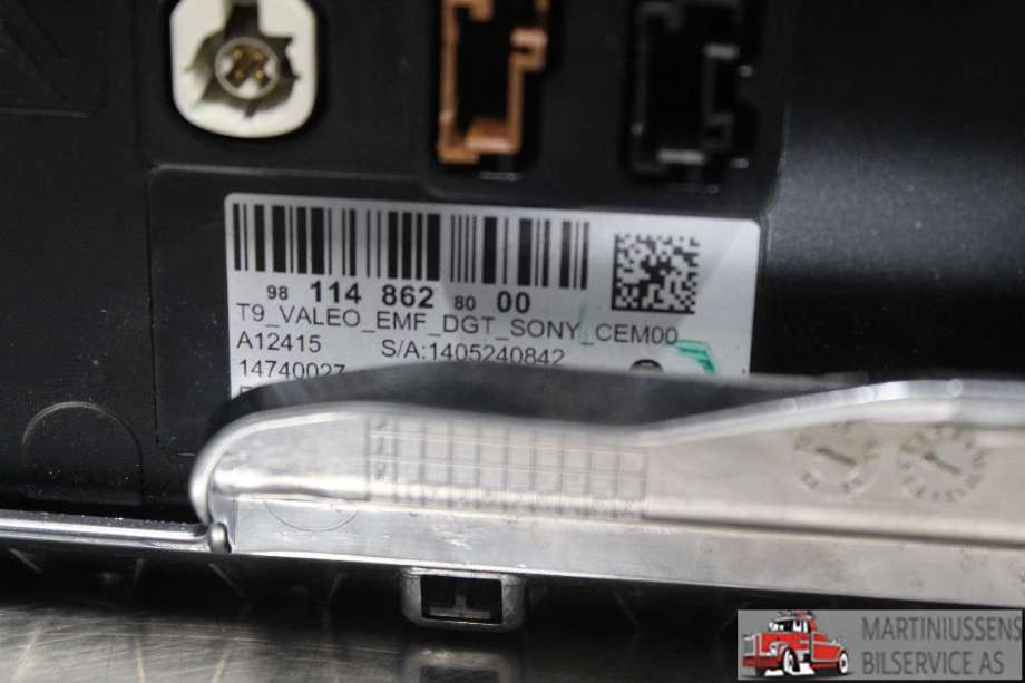 Instrument kjørecomputer til Peugeot 308 2013-2021 (Type II)  (PEUGEOT||114 862 80 00)