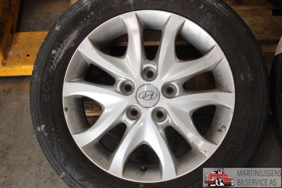 Hjulsett aluminium sommer til Hyundai i30 2007-2012 (Type I)  (HYUNDAI|-7MM||205/55-16)