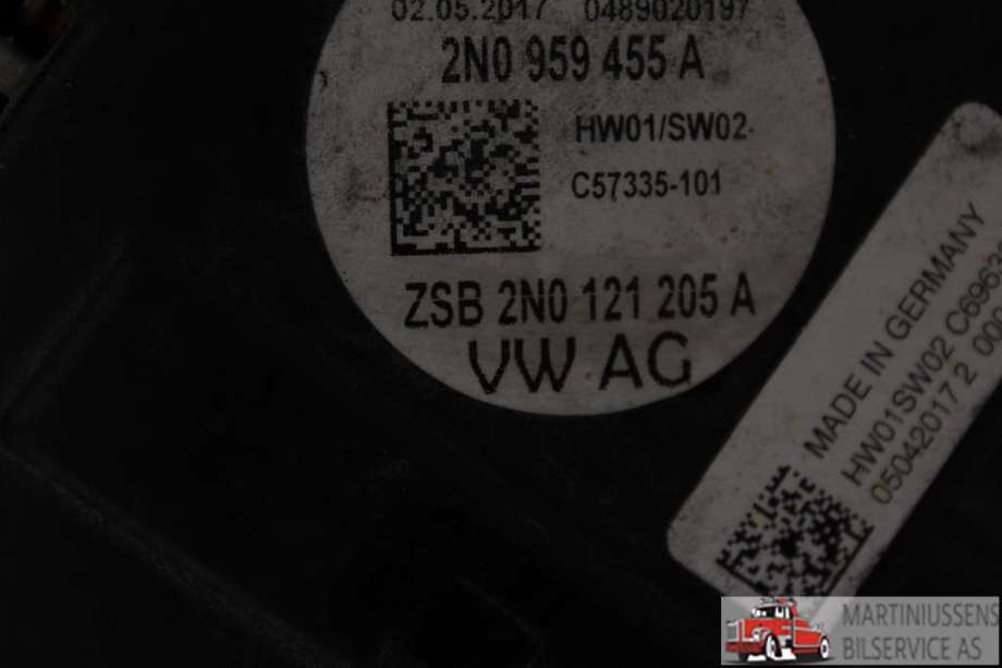 Kjølevifte til VW Crafter 2016-->> (Type II)  (VOLKSWAGEN||ZSB 2N0 121 205 A)