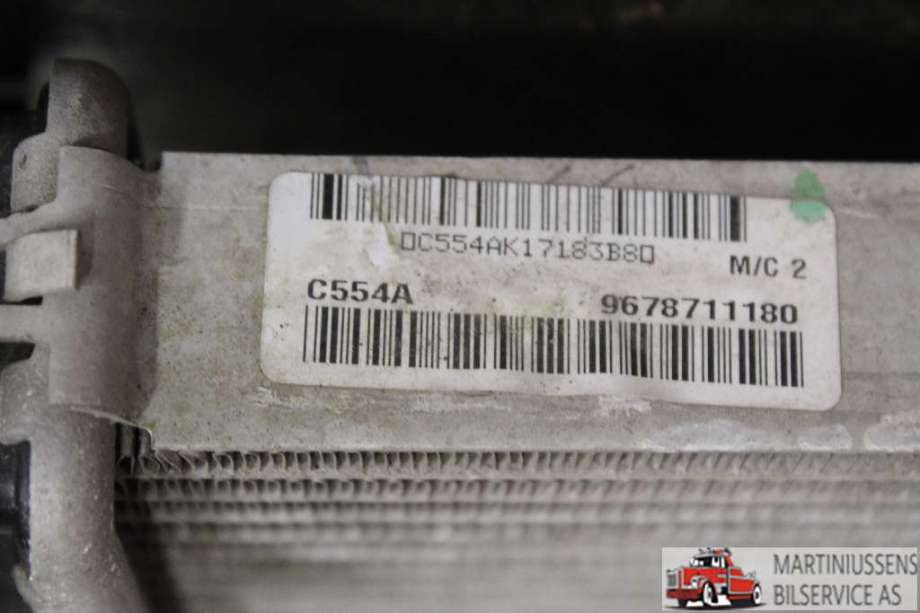 Radiator (manuell gir) til Toyota Proace City 2020-->>  (Toyota||9678711180)
