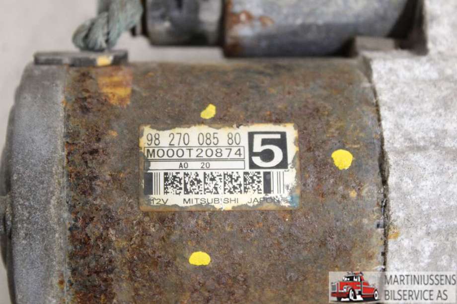 Starter diesel til Toyota Proace City 2020-->>  (Toyota||98 270 085 80)