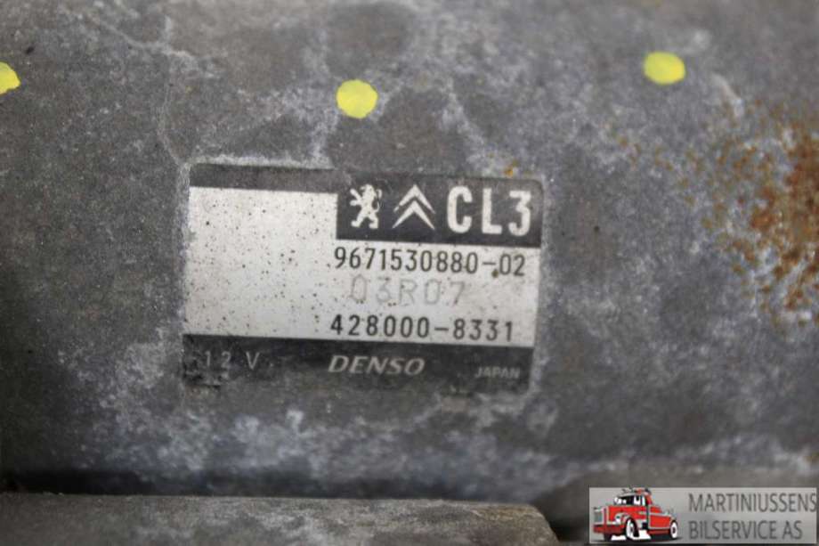 Starter til Peugeot 2008 2013-2019 (Type I)  (PEUGEOT||9671530880-02)