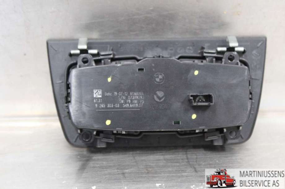 Bryter lys til BMW 3-Serie 2012-2018 (F30/F31/F34) (F30/F31/F34) (BMW||9265303-03)