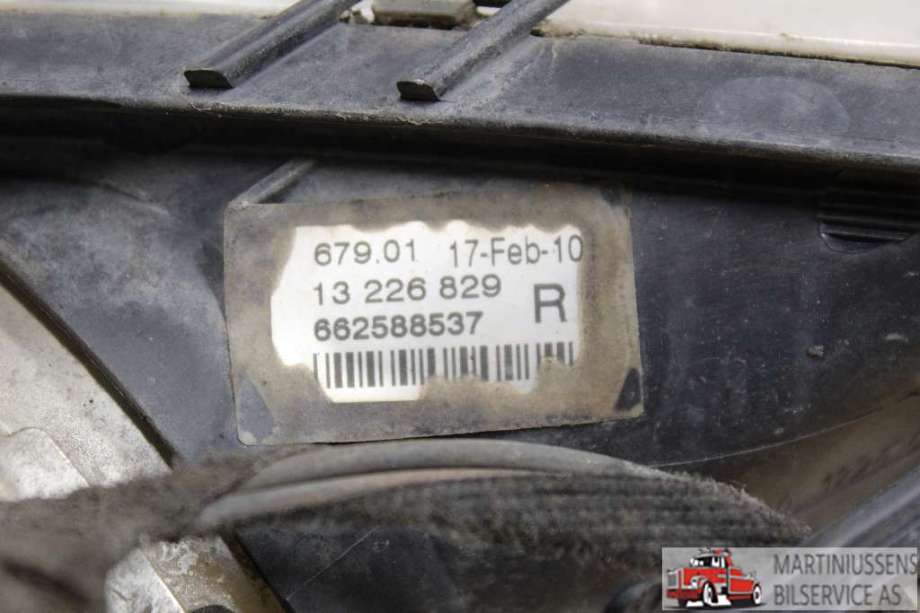 Tåkelykt høyre foran til Opel Insignia A 2009-2014  (OPEL||13 226 829)