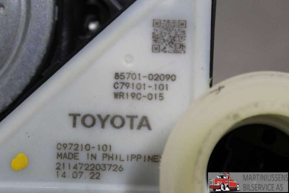 Ruteheis høyre til Toyota Corolla 2019-->>  (TOYOTA||85701-02090)
