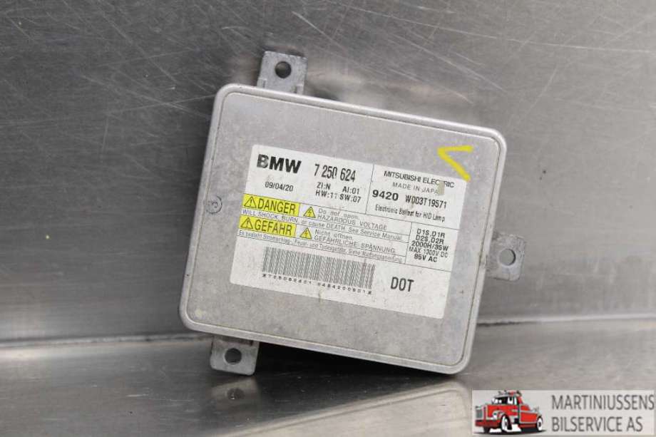 Styreenhet xenon/ballast til BMW 3-Serie, 2005-2011 (E90/E91/E92/E93) (E90/E91/E92/E93) (BMW|7 250 624)