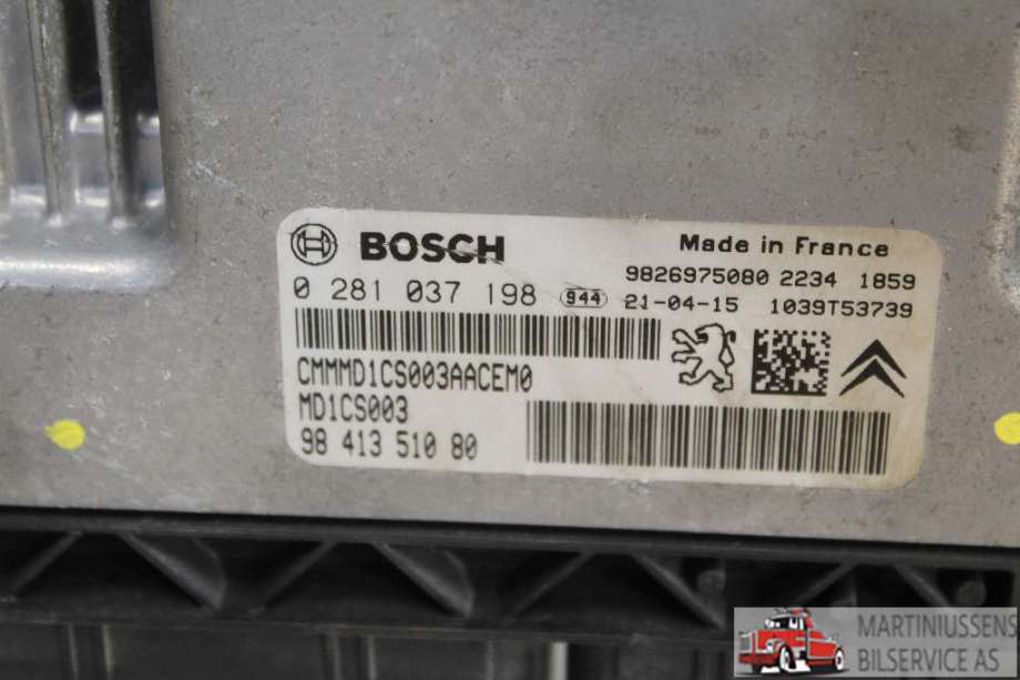 Styreenhet motor til Peugeot 2008 2019-->> (Type II)  (PEUGEOT||281037198)