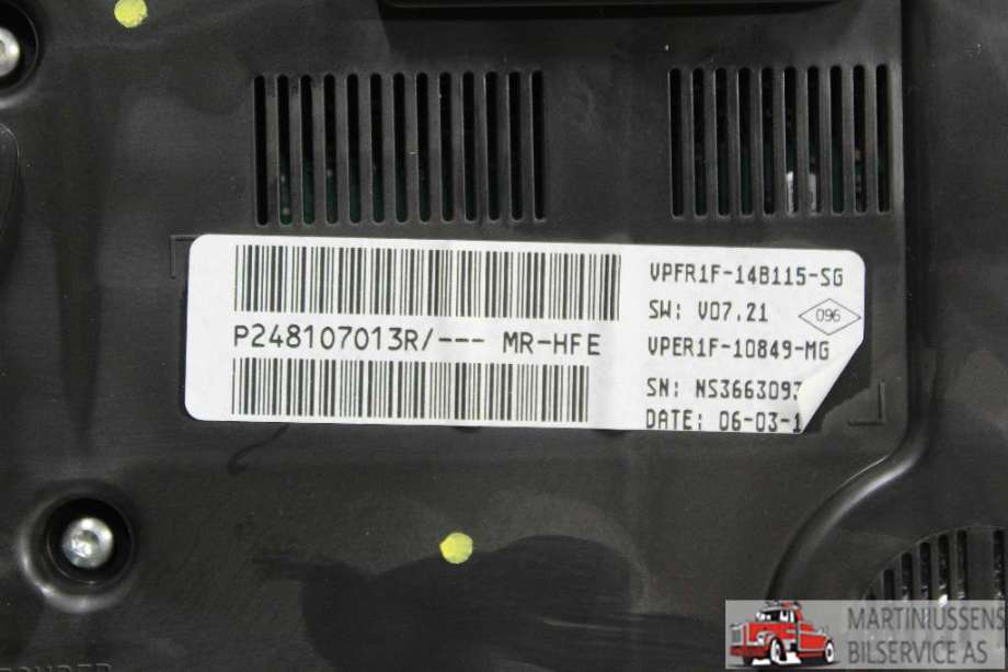Speedometer til Renault Kadjar 2015-->>  (RENAULT||P248107013R)