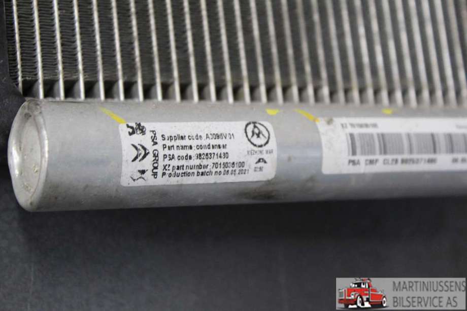 Aircondition radiator til Peugeot 2008 2019-->> (Type II)  (PEUGEOT||7015035100)